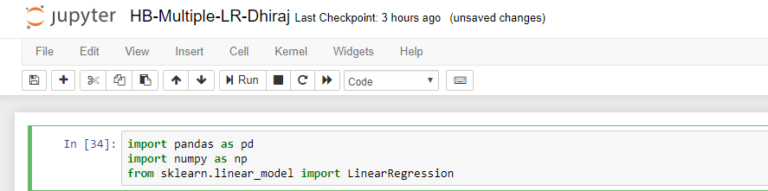 Implementing Multiple Linear Regression Using sklearn - Fritz ai