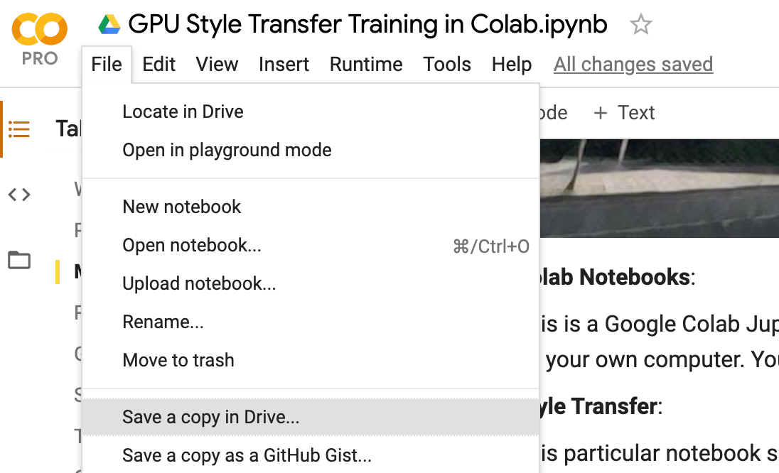 Set up (almost free) cloud GPU ML model training on Google Colab - Fritz ai