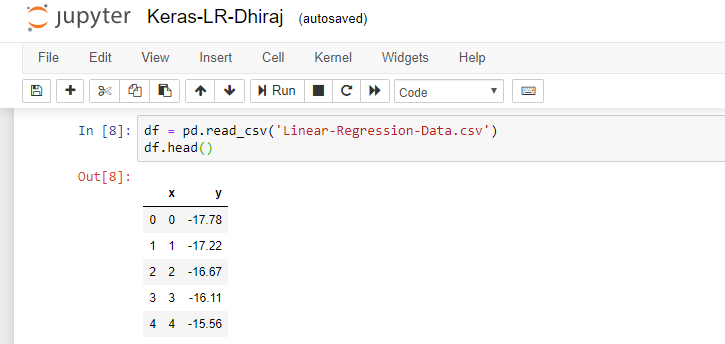 peer graded assignment build a regression model in keras