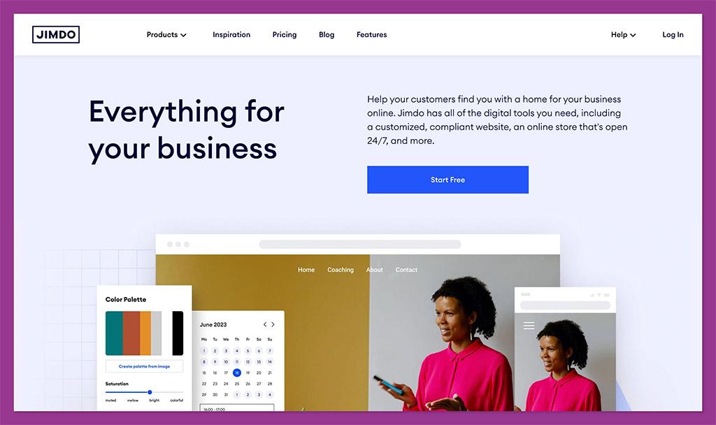 jimdo - best ai website builder