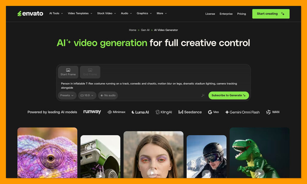 envato ai video generator