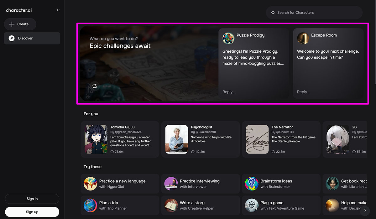 6 Best Character Ai Alternatives For 2024 Updated Monthly Fritz Ai