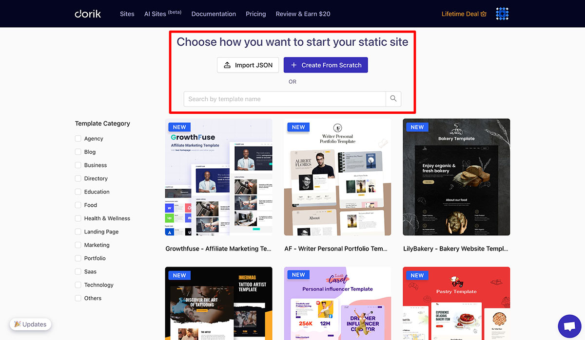 Dorik AI Review: The Complete Guide to the Dorik Website Builder - Fritz ai image.
