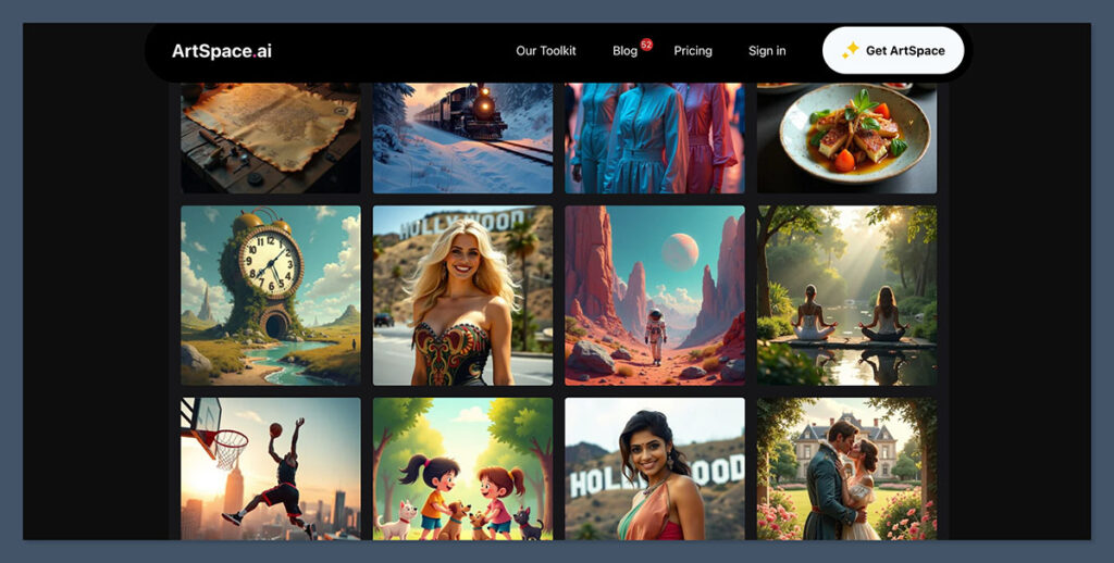 ArtSpace AI Text to Images