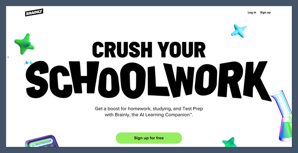 Brainly Homepage