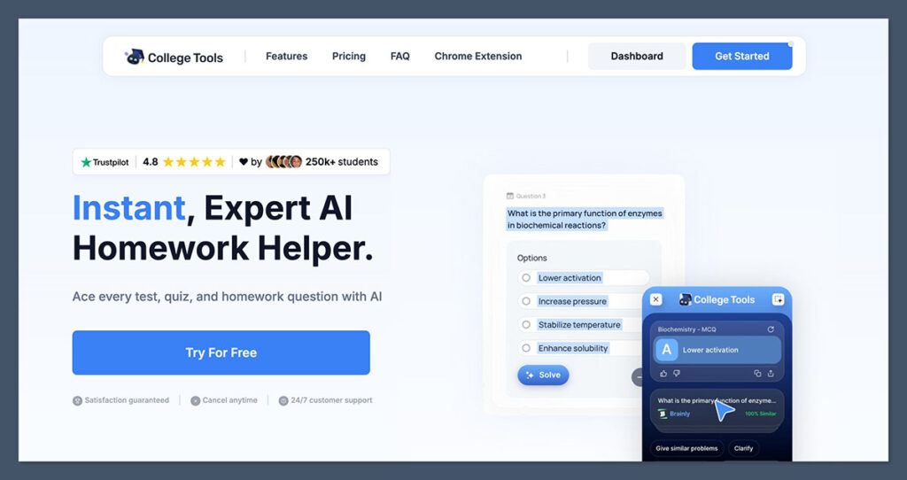 College Tools Homepage