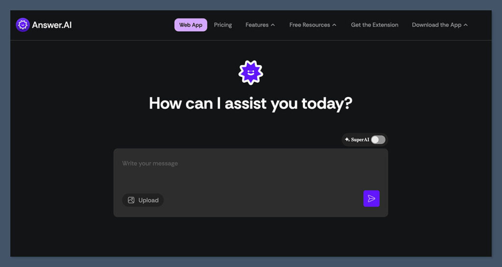 AnswerAI Homepage