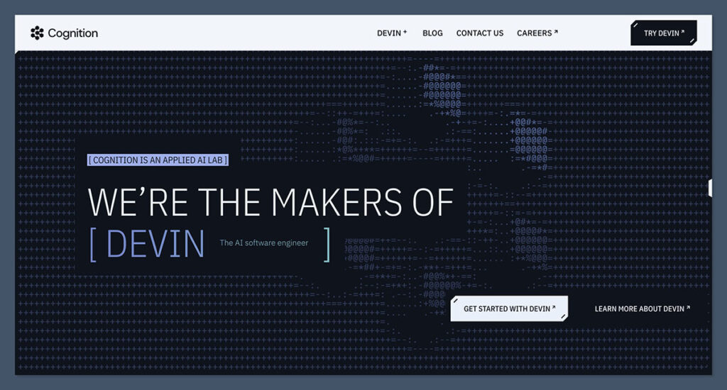 Cognition AI Homepage