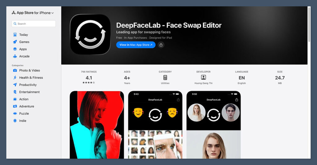 DeepFaceLab App