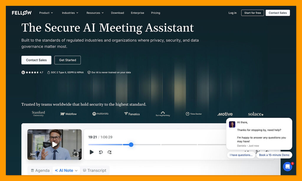 fellow ai homepage