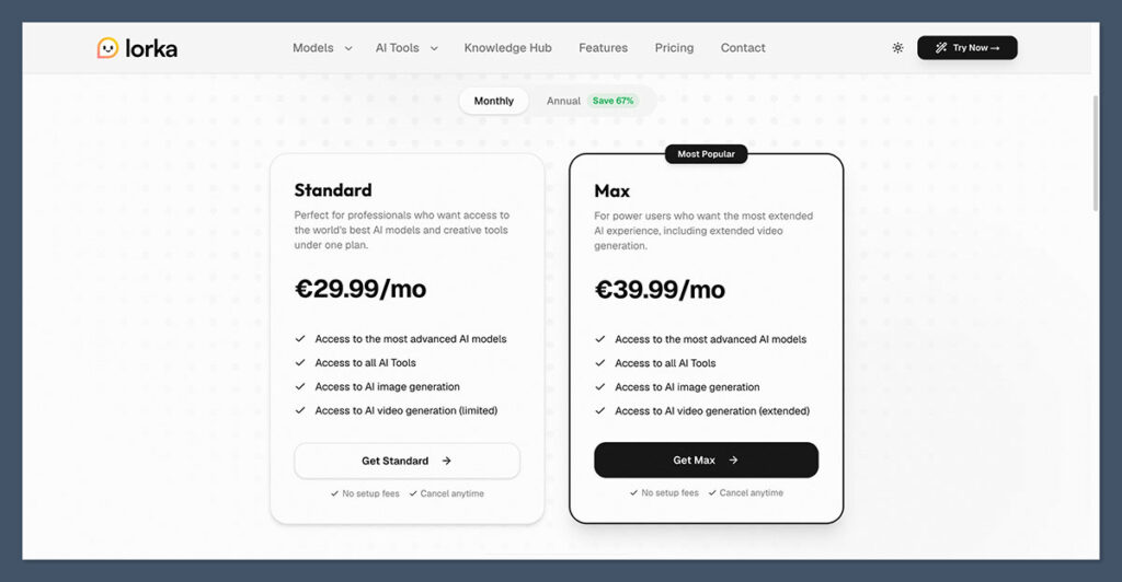 Lorka-AI-pricing