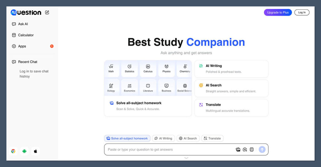 Question-AI-Homepage