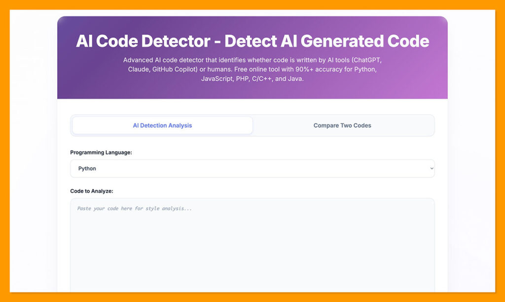 ai code detector org