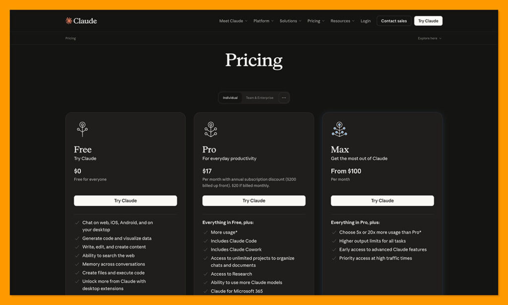 claude pricing