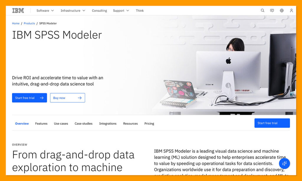 IBM-SPSS-Modeler homepage