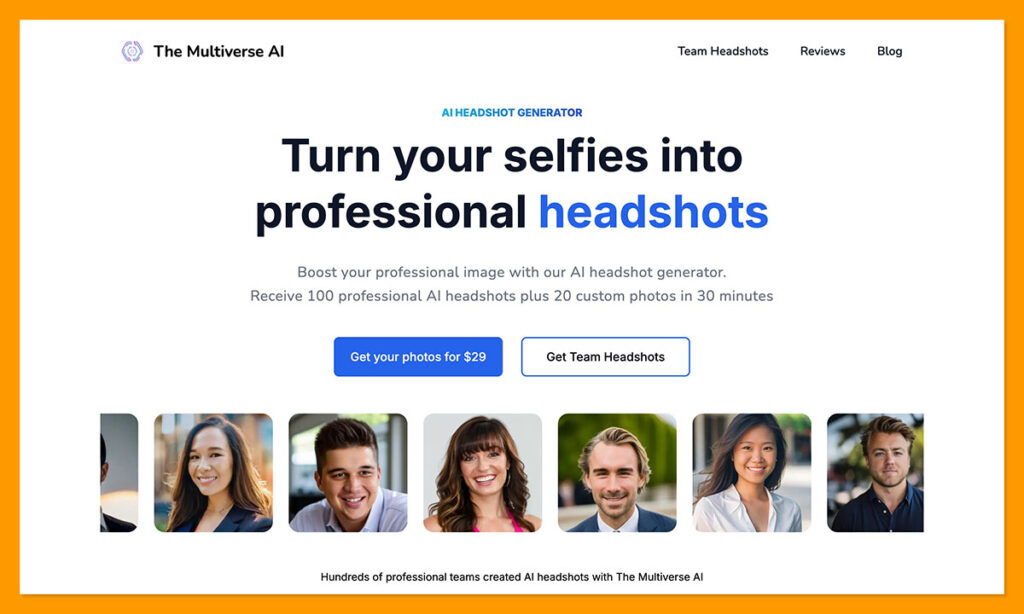 The Multiverse AI homepage