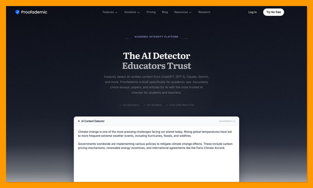 proofademic homepage
