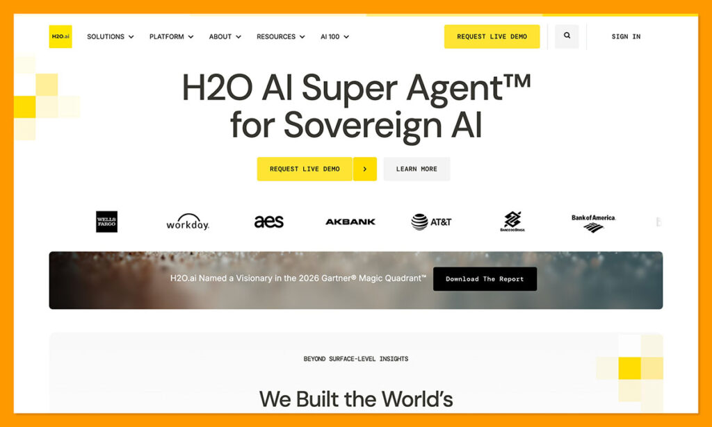 H2O-ai homepage