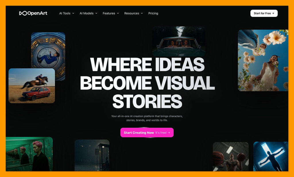 openart homepage