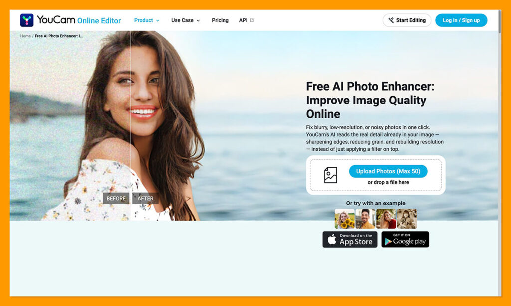 youcam hopmepage