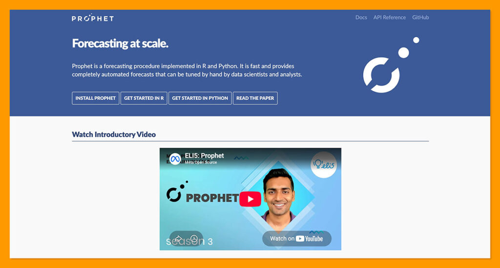 prophet homepage