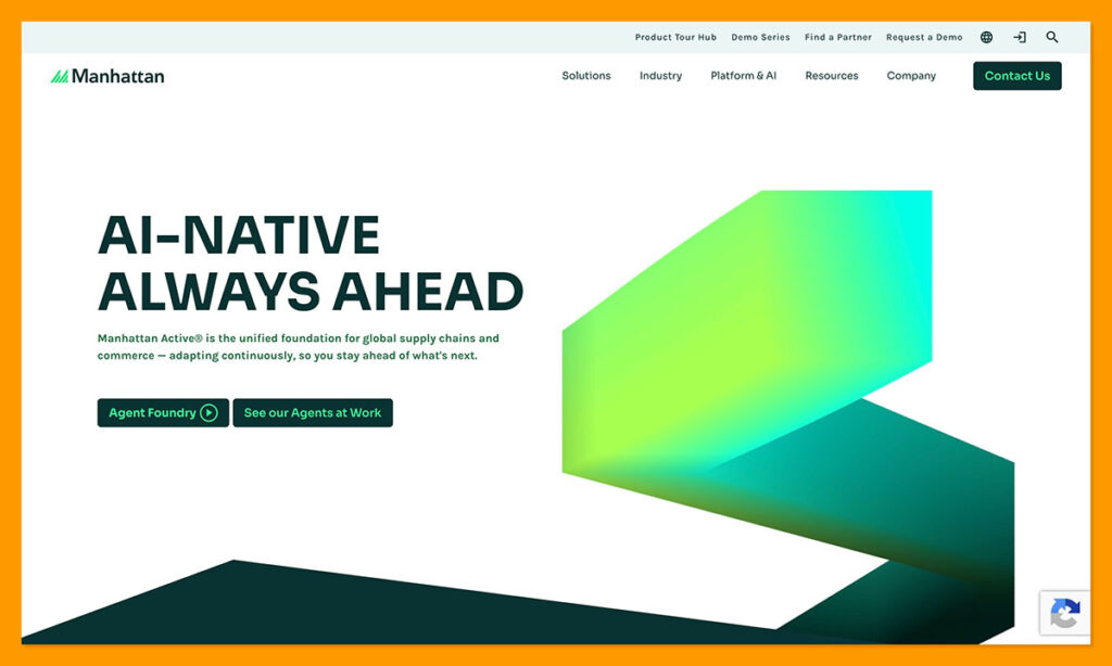 Manhattan Associates homepage